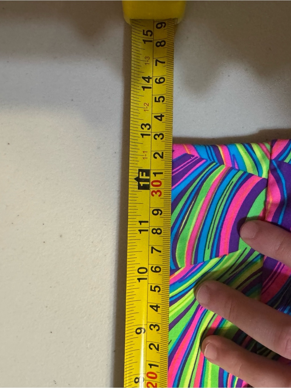 Neon Swirl coquetry Shorts - Multi Color - Picture 2 of 4